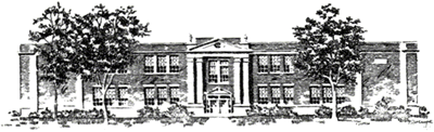 Drawing of Sandy Creek High School