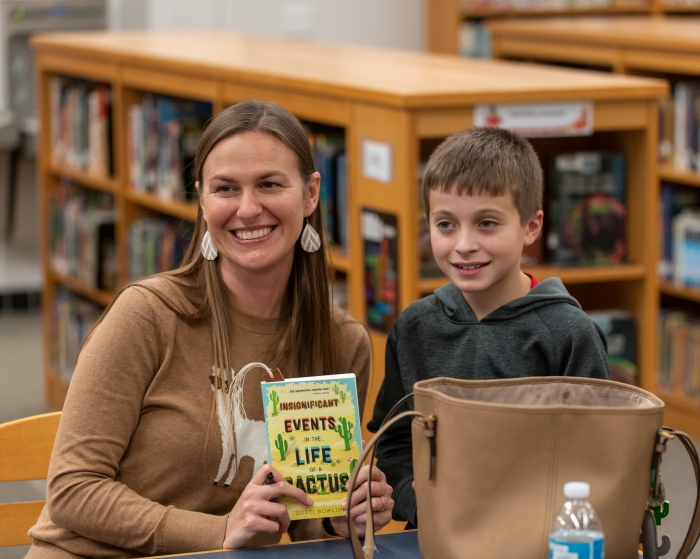 Best-Selling Author Visits Sandy Creek