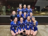 The Sandy Creek Cheer Team took third place for Class D at the NYSPHSAA Competitive Cheerleading Championship.