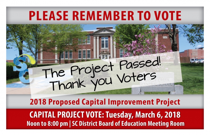 Project has been approved by the voters.