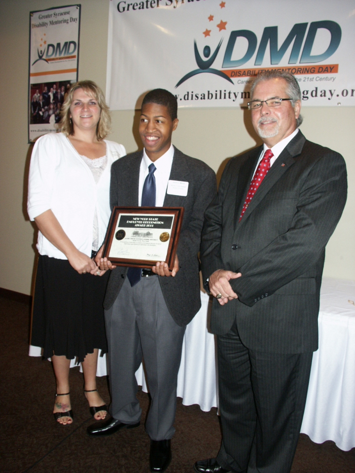 Joshua Ward Receives Statewide Employment Award cover photo