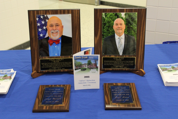 Inductees to the Wall of Distinction in 2018 included Joseph Ferreira and Kurt Kehoe.
