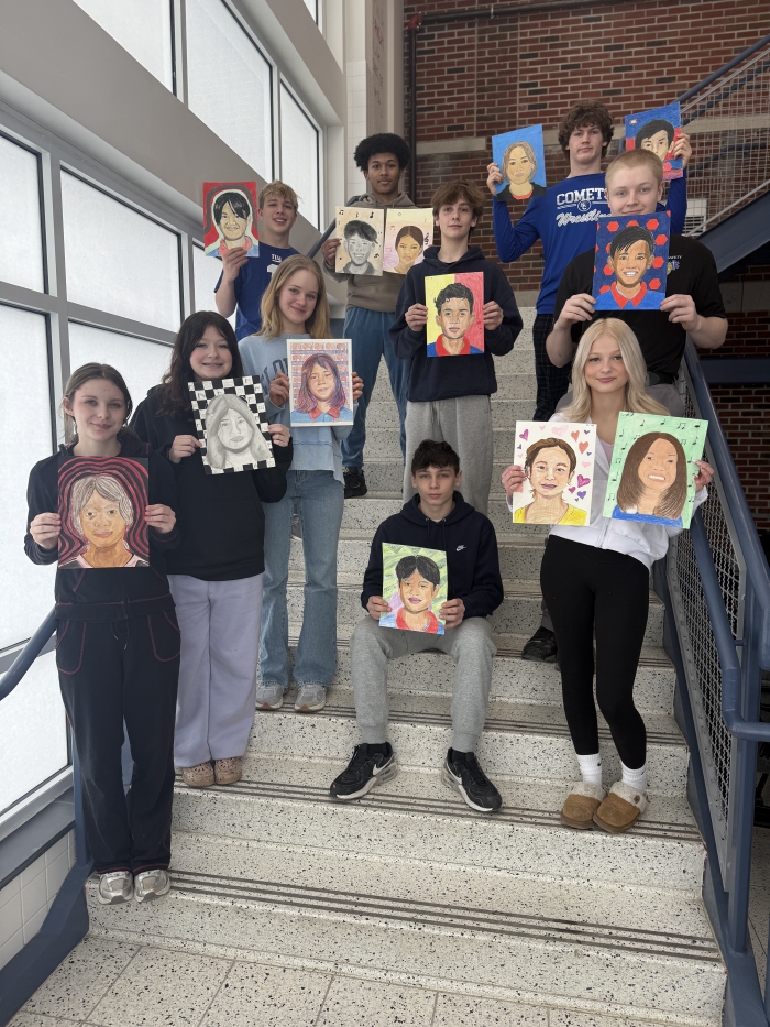 Sandy Creek students use art to build global and local connections cover photo