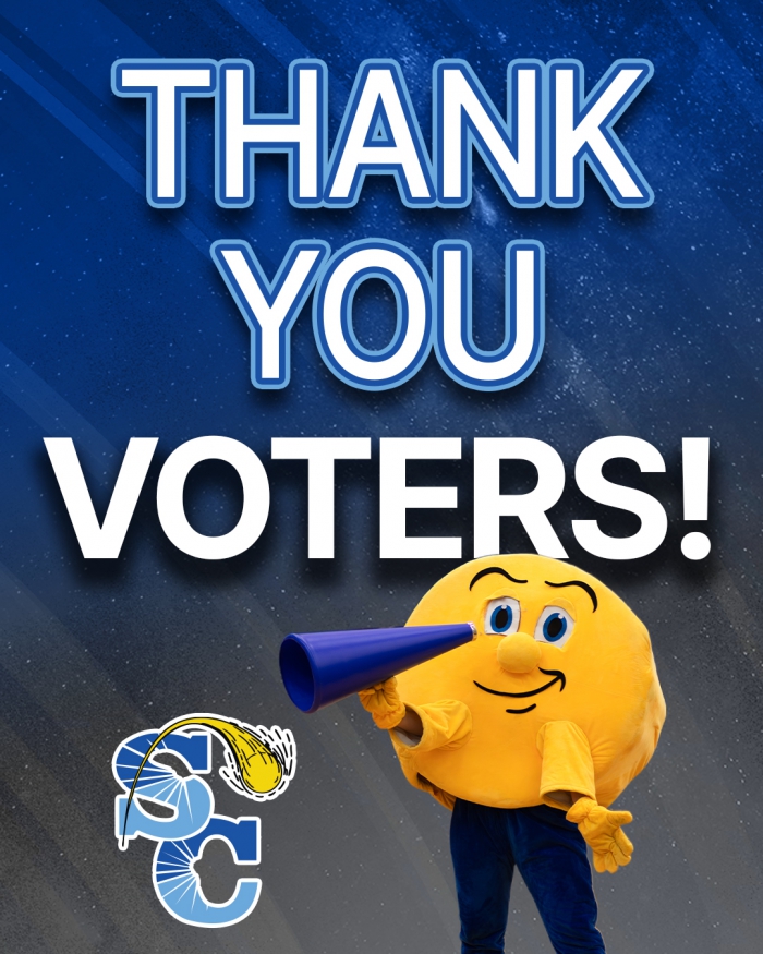 Thank you  voters!
