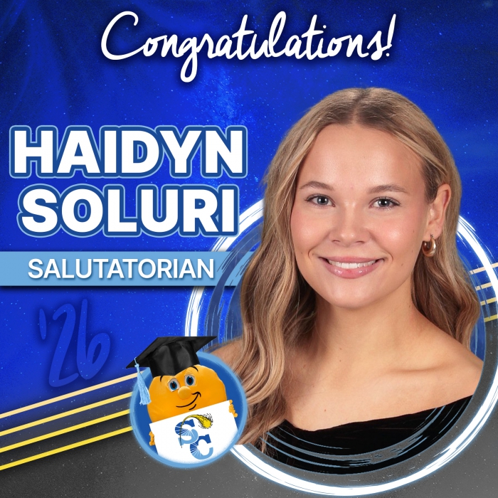 Haidyn Elizabeth Soluri, Salutatorian