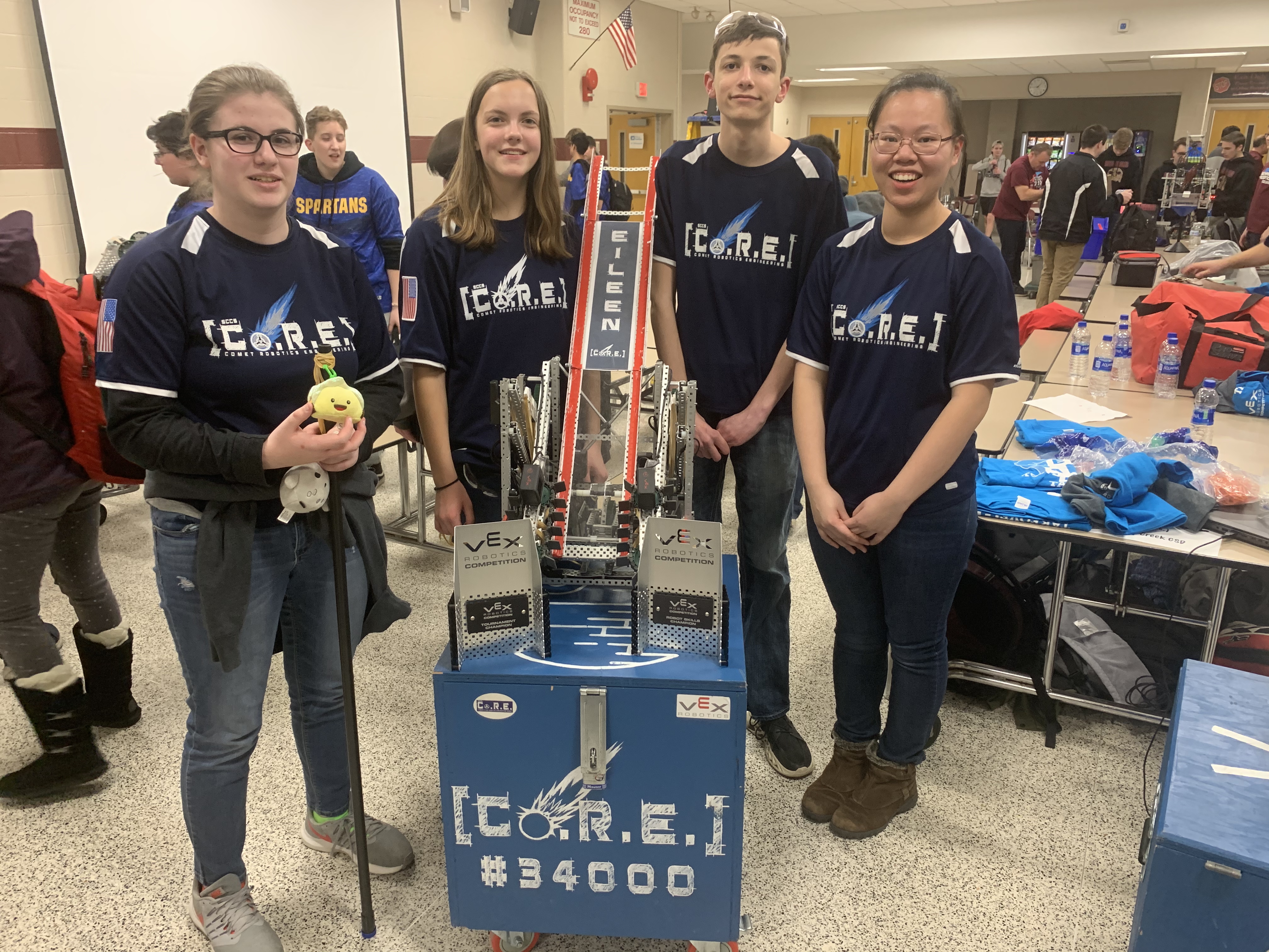34000E earns Tournament Champion & Skills Champion at Bear Country Tower Takeover Friday Night Fever