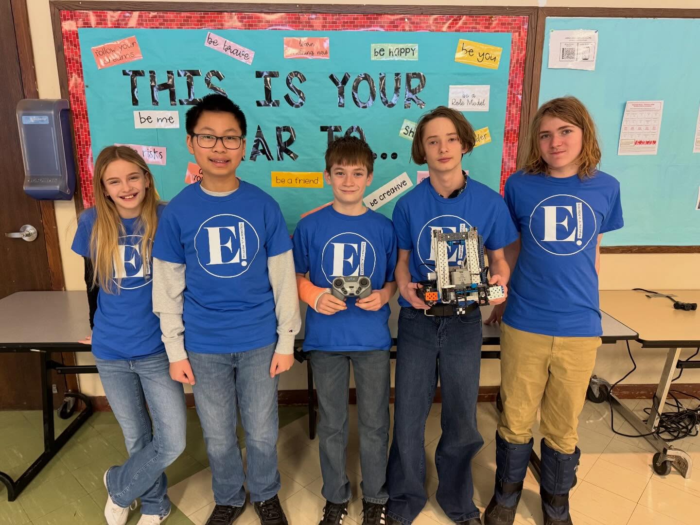 Caroline, Jacob, Josh, Cooper, and Eli P.