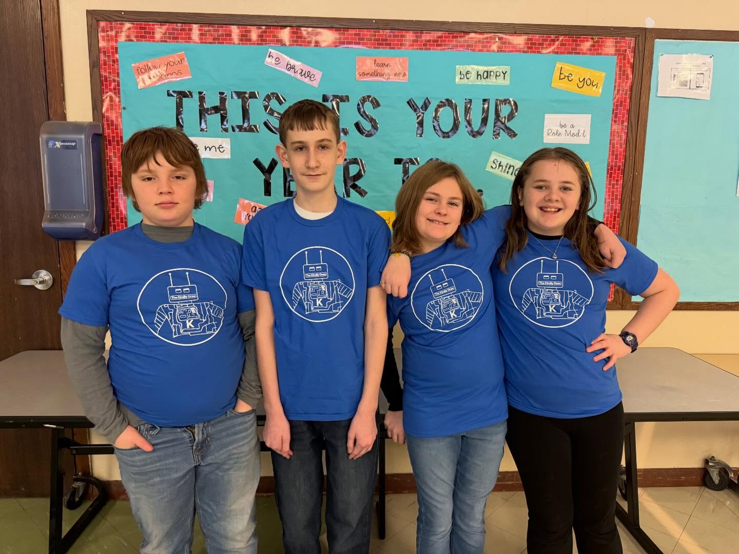 David, Bronson, Eleanor, and Chloe